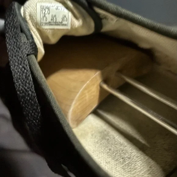 Black Vans Authentic trainers #skater size 12 good condition ready to wear - Picture 6 of 7